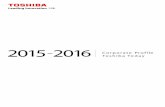 Toshiba Corporate Profile 2015/16