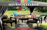 Catalogue Saisonnier 2016