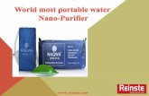 Worlds Most Portable Nano Water Purifyier