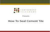 How To Seal Cement Tile – 8 Easy Steps from The Pros