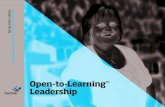 Open-to-Learning™ Learning - Impact Case Study