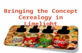 Bringing the Concept Cerealogy in Limelight