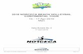 2016 NORCECA BEBulletin No 4 ACH VOLLEYBALL CONTINENTAL TOUR (Costa Rica)