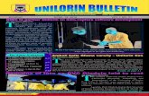 Unilorin bulletin 18th April, 2016