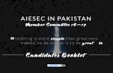 AIESEC in Pakistan - MC Application 16'17 - Round 3