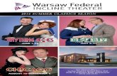 Warsaw Federal Incline Theater 2016 Summer Program