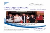 Ploughshare February March 2016
