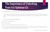 The Importance of Unlocking Your LG Optimus G2