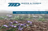 TID Water-Wise Demonstration Garden Brochure