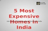 5 Most Expensive Homes in India