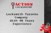 locksmith Toronto Company With 40 Years Experience