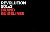 Revolution 501c3 -  Brand Guidelines