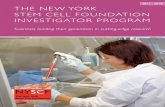 The NYSCF Investigator Program