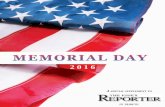 May 26, 2016 Memorial Day Supplement