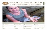 American School of Classical Studies at Athens Excavation Newsletter Spring 2016