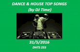 DANCE & HOUSE TOP SONGS 31/5/2016