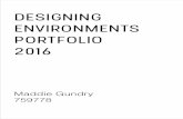 Designing Environments Portfolio