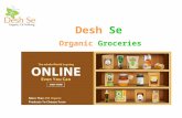 Organic Groceries - - Desh Se