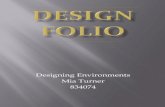 Designing Environments Folio
