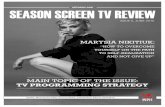 Season Screen TV Review #6, June 2016