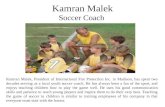 Kamran Malek - Soccer Coach