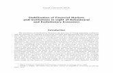 L. Czarnecki, Stabilization of Financial Markets and Institutions in Light...