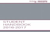 HSED Student Handbook 2016-2017