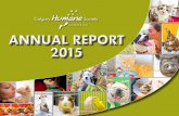 Calgary Humane Society Annual Report 2015