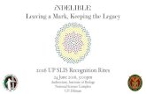 2016 UP SLIS Recognition Rites