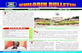 Unilorin Bulletin 20th June, 2016