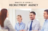 Why you should hire a recruitment agency