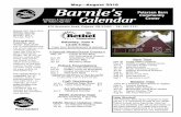Barnie's Calendar Summer 2016