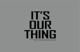 It's Our Thing | Exhibition Catalogue