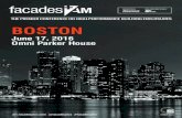 Facades+ AM Boston 2016