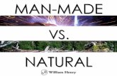 Man-Made Vs. Natural