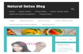 Discover How To Do A Body Detox The Right Way.