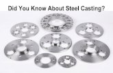 Know More About steel casting India