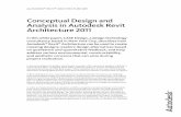 Conceptual Design and Analysis in Autodesk Revit Architecture 2011