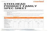 STEELHEAD PRODUCT FAMILY SPEC SHEET