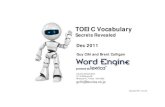 TOEIC Vocabulary - WordEngine