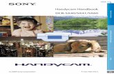 Handycam Handbook DCR-SX40/SX41/SX60