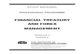 FINANCIAL TREASURY AND FOREX MANAGEMENT