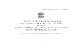 the tripura value added tax act, 2004 and the tripura value added tax ...