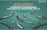 Pressure & Return Hoses Steering Component Repair Kits
