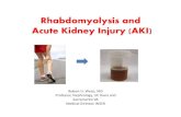 Rhabdomyolysis and Acute Kidney Injury (AKI)