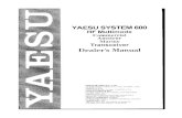 Yaesu System 600 HF transceiver