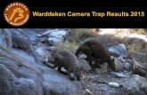 Warddeken Camera Trap Results 2013