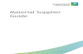 Material Supplier Guide - saudiaramco.com
