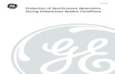 Protection of Synchronous Generators During Unbalanced System ...