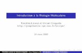 Introduction à la Biologie Moléculaire